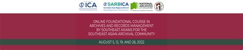 Online Foundational Course in Archives and Records .